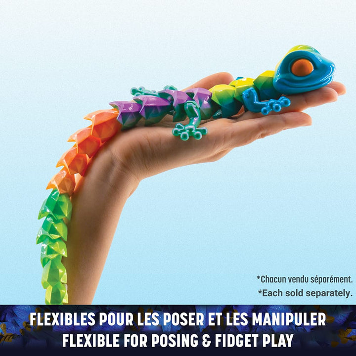 CrystaLynx - Figurine articulée gecko à collectionner de 24,5 cm (assortiment) PASSE-TEMPS - Jouets