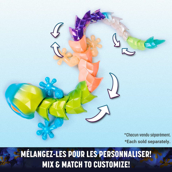 CrystaLynx - Figurine articulée gecko à collectionner de 24,5 cm (assortiment) PASSE-TEMPS - Jouets