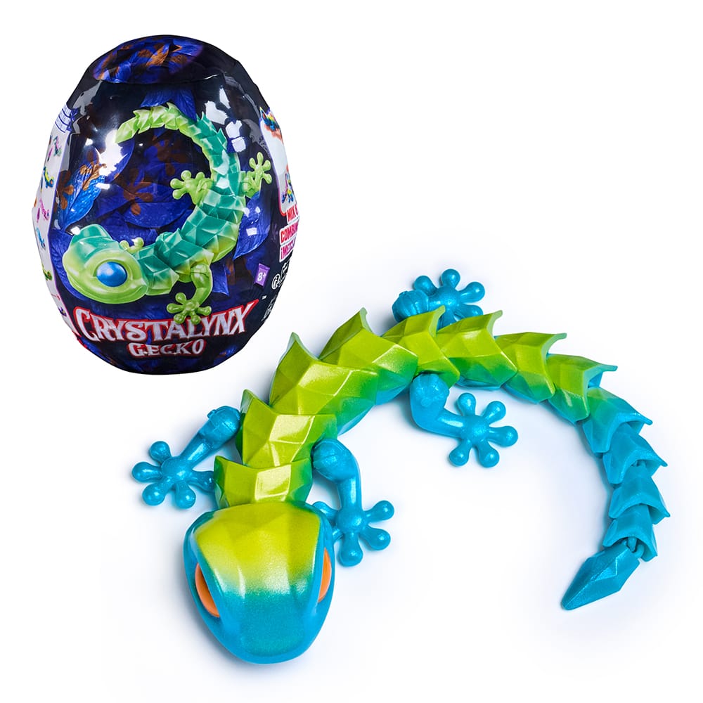 CrystaLynx - Figurine articulée gecko à collectionner de 24,5 cm (assortiment) PASSE-TEMPS - Jouets
