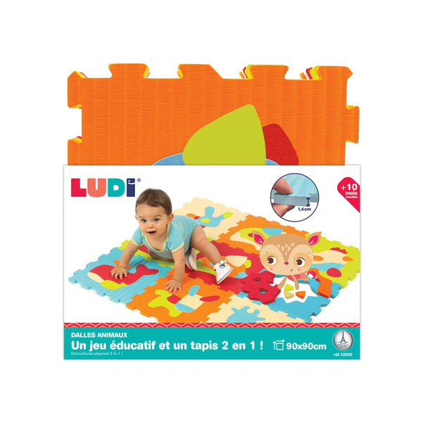 LUDI - Tapis en mousse Animaux