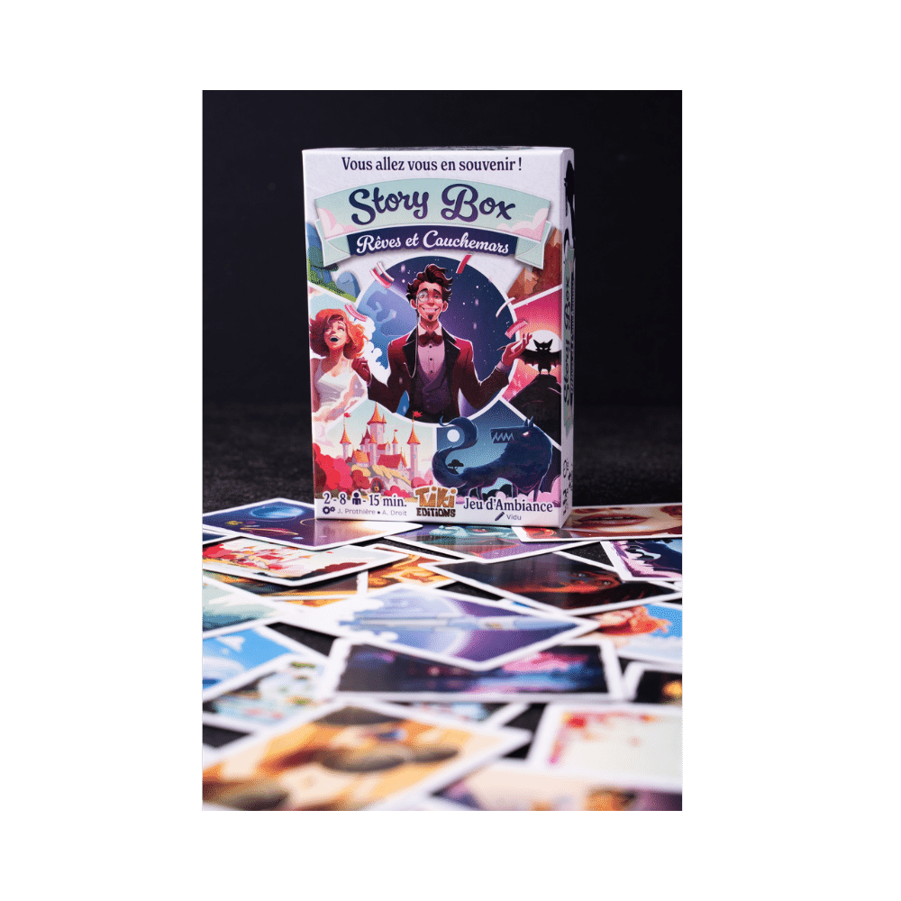 Story Box - Rêves et Cauchemars jeu pour tous, jeu de société coop