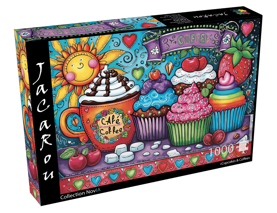 Cupcakes &amp; Coffee (1000pcs) CASSE-TÊTE - 1000 morceaux