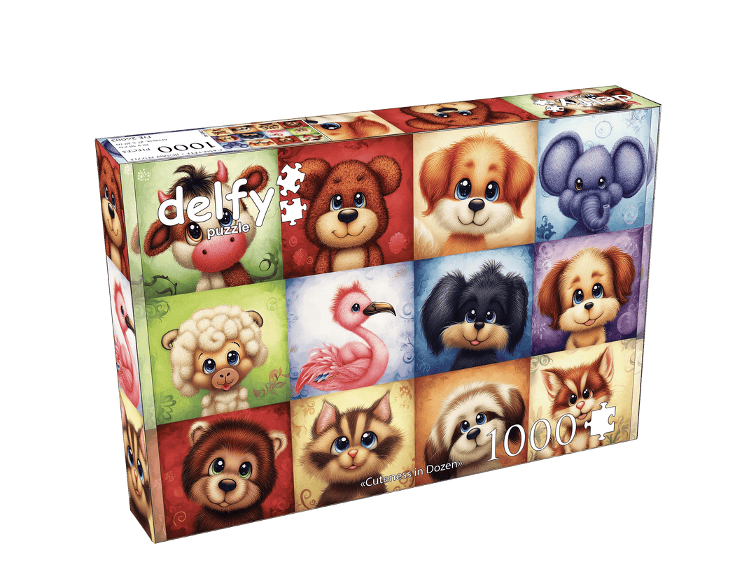 Cuteness in Dozen (1000pcs) CASSE-TÊTE - 1000 morceaux