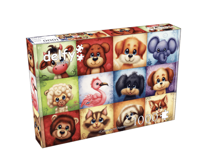 Cuteness in Dozen (1000pcs) CASSE-TÊTE - 1000 morceaux