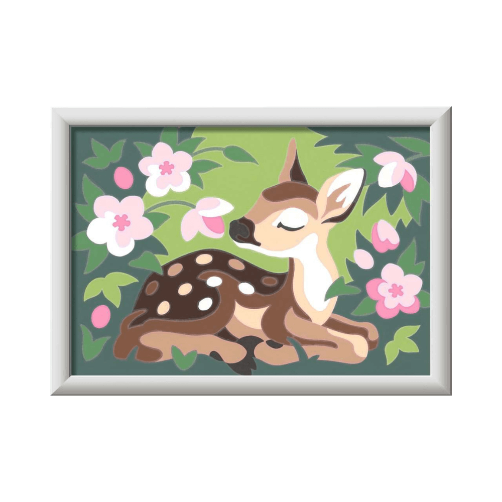 CreArt: Floral Fawn (5x7)