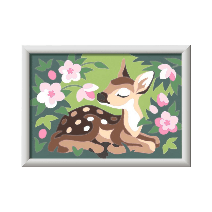 CreArt: Floral Fawn (5x7)