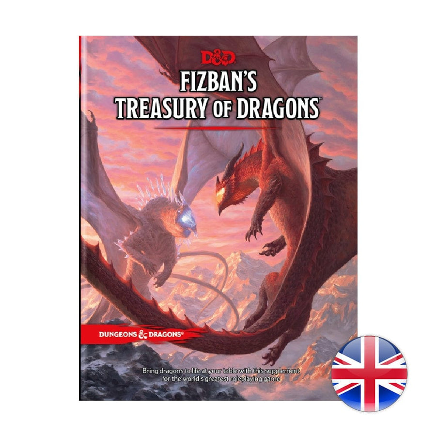 D&D Dungeons & Dragons: Fizban's Treasury of Dragons - Livre JEUX - Dés et jeux de rôles - Livres