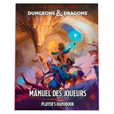 D&D Dungeons & Dragons: Manuel des joueurs 2024 (FR) JEUX - Dés et jeux de rôles - Livres