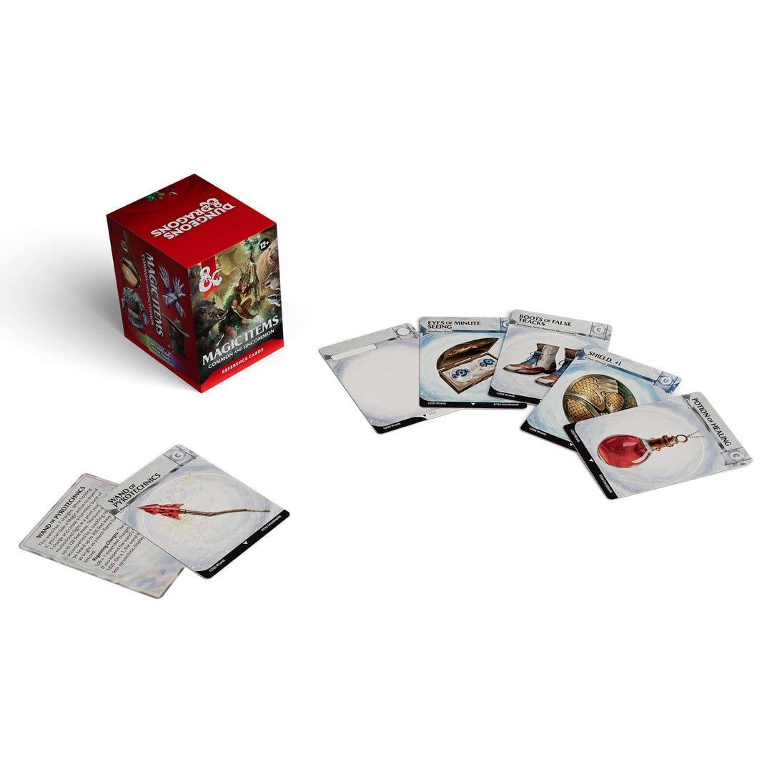 D&amp;D Dungeons &amp; Dragons: RPG Reference Cards Magic Items Common and Uncommon (EN) JEUX - Dés et jeux de rôles - Dongeons &amp; Dragons