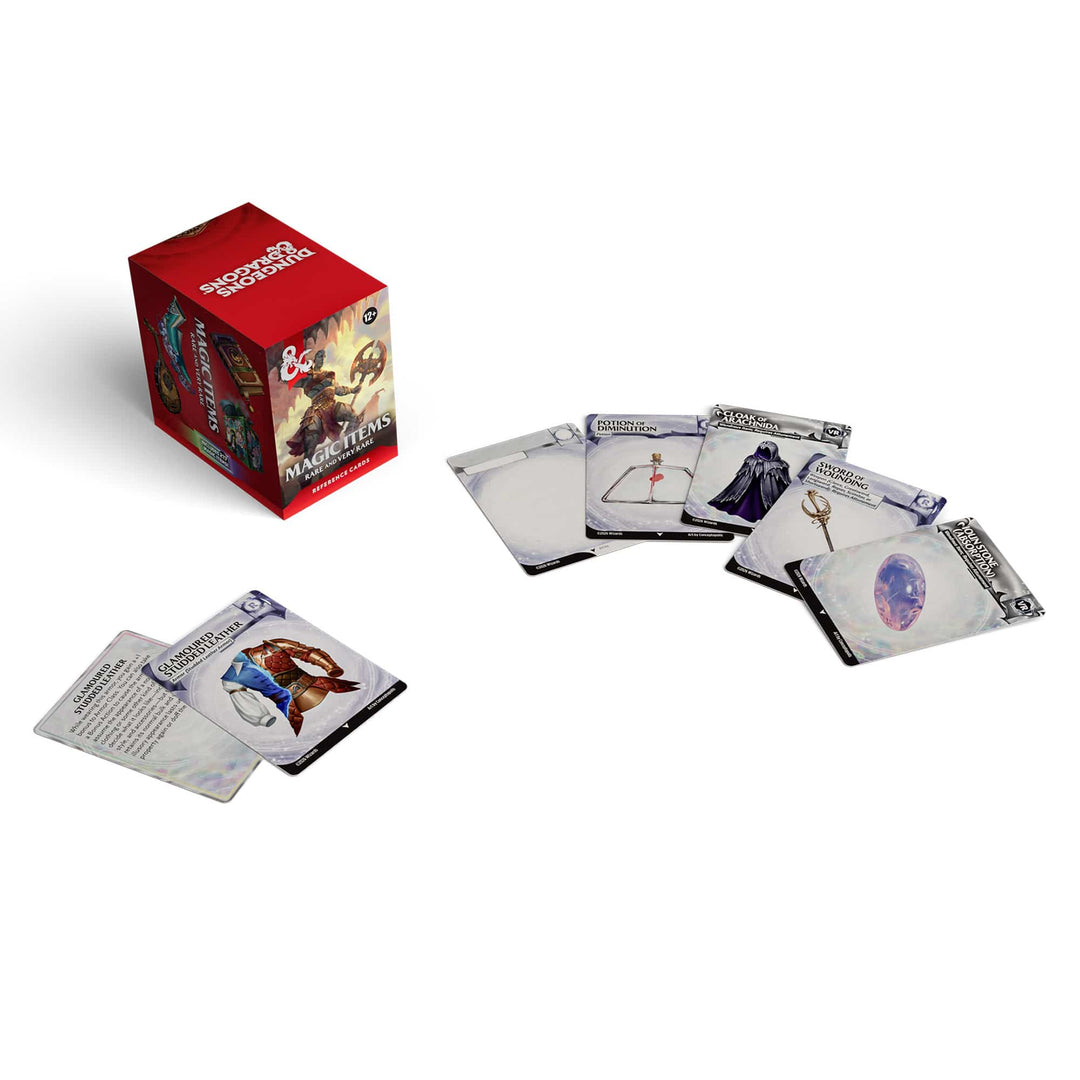 D&amp;D Dungeons &amp; Dragons: RPG Reference Cards Magic Items Rare and Very Rare (EN) JEUX - Dés et jeux de rôles - Dongeons &amp; Dragons