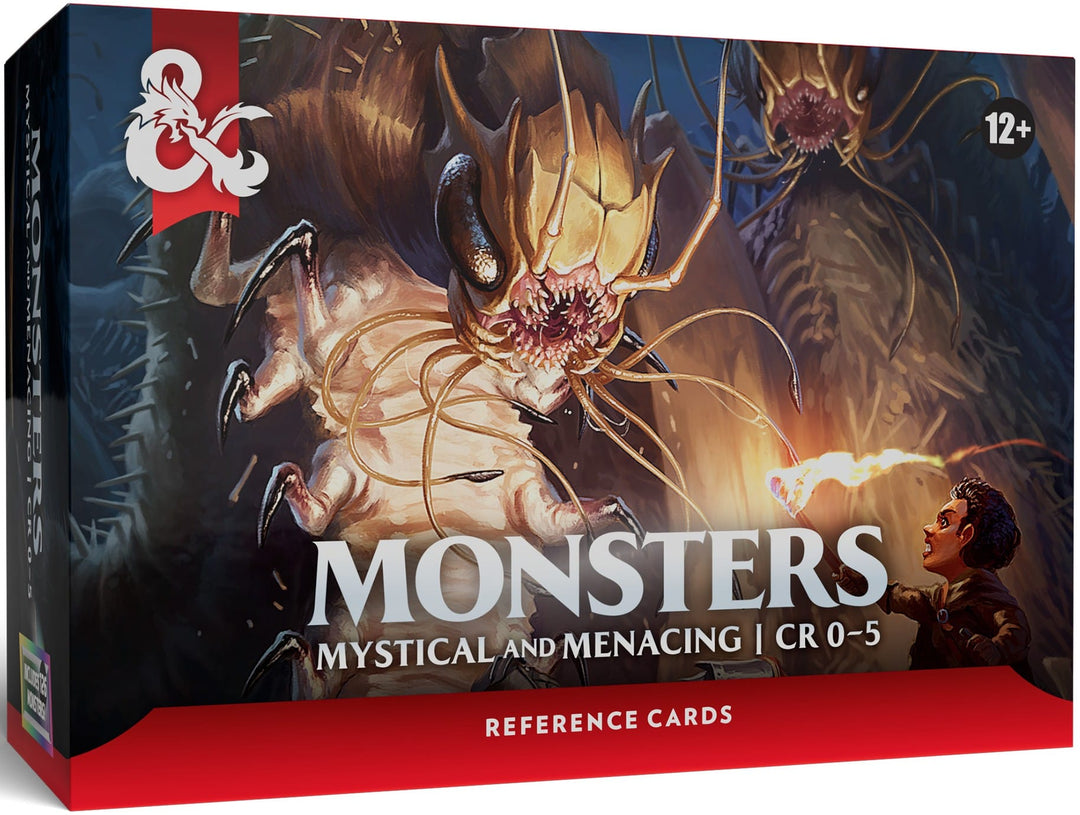 D&amp;D Dungeons &amp; Dragons: RPG Reference Cards Monsters Mystical and Menacing (EN) JEUX - Dés et jeux de rôles - Dongeons &amp; Dragons