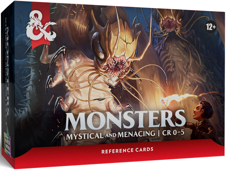 D&amp;D Dungeons &amp; Dragons: RPG Reference Cards Monsters Mystical and Menacing (EN) JEUX - Dés et jeux de rôles - Dongeons &amp; Dragons