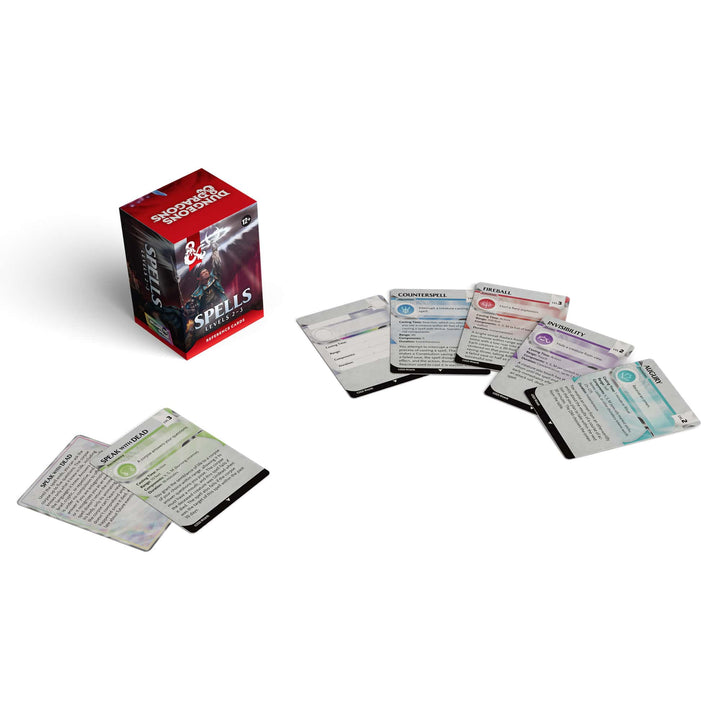 D&amp;D Dungeons &amp; Dragons: RPG Reference Cards Spells 2  (Levels 2-3) (EN) JEUX - Dés et jeux de rôles - Dongeons &amp; Dragons