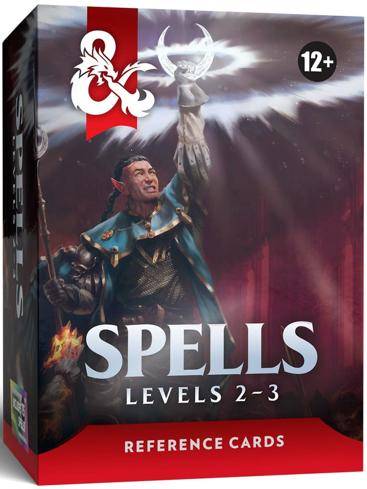 D&amp;D Dungeons &amp; Dragons: RPG Reference Cards Spells 2  (Levels 2-3) (EN) JEUX - Dés et jeux de rôles - Dongeons &amp; Dragons