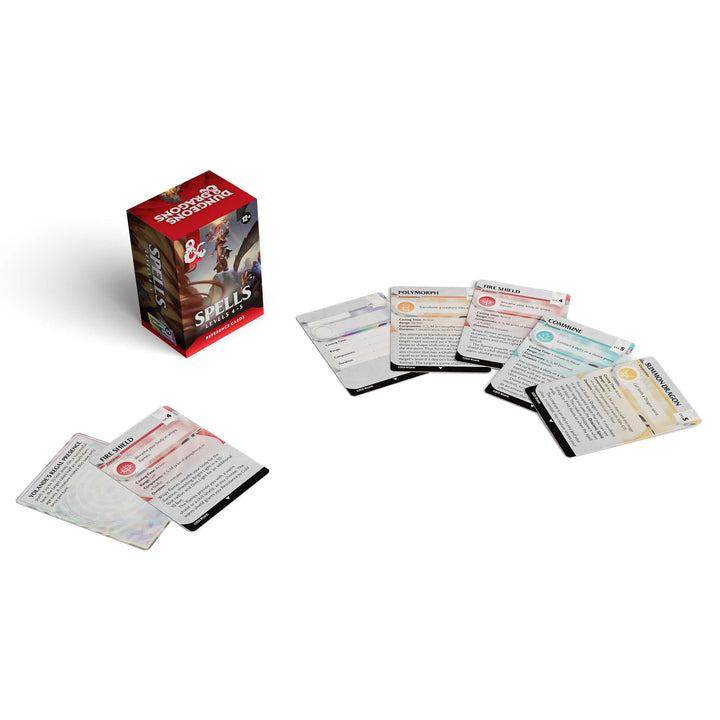 D&amp;D Dungeons &amp; Dragons: RPG Reference Cards Spells 3  (Levels 4-5) (EN) JEUX - Dés et jeux de rôles - Dongeons &amp; Dragons