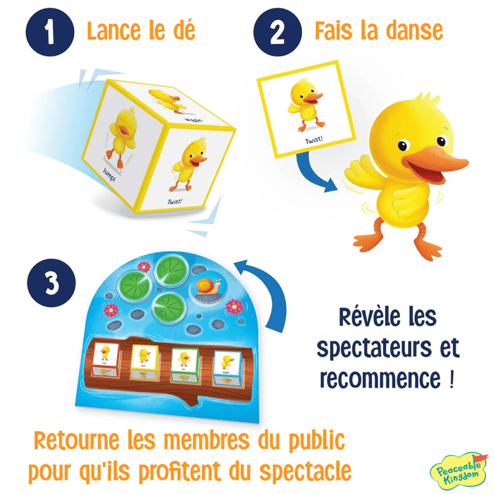 Danse, Petit Canard (FR) JEUX - Enfants - Enfants 2 ans +