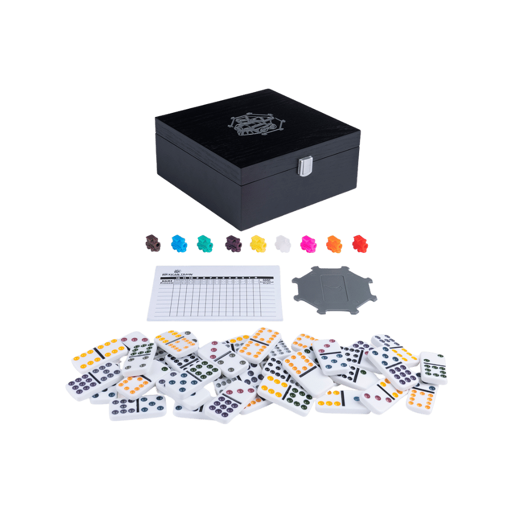 Jeu Dominos Train mexicain Double 12 (ML)