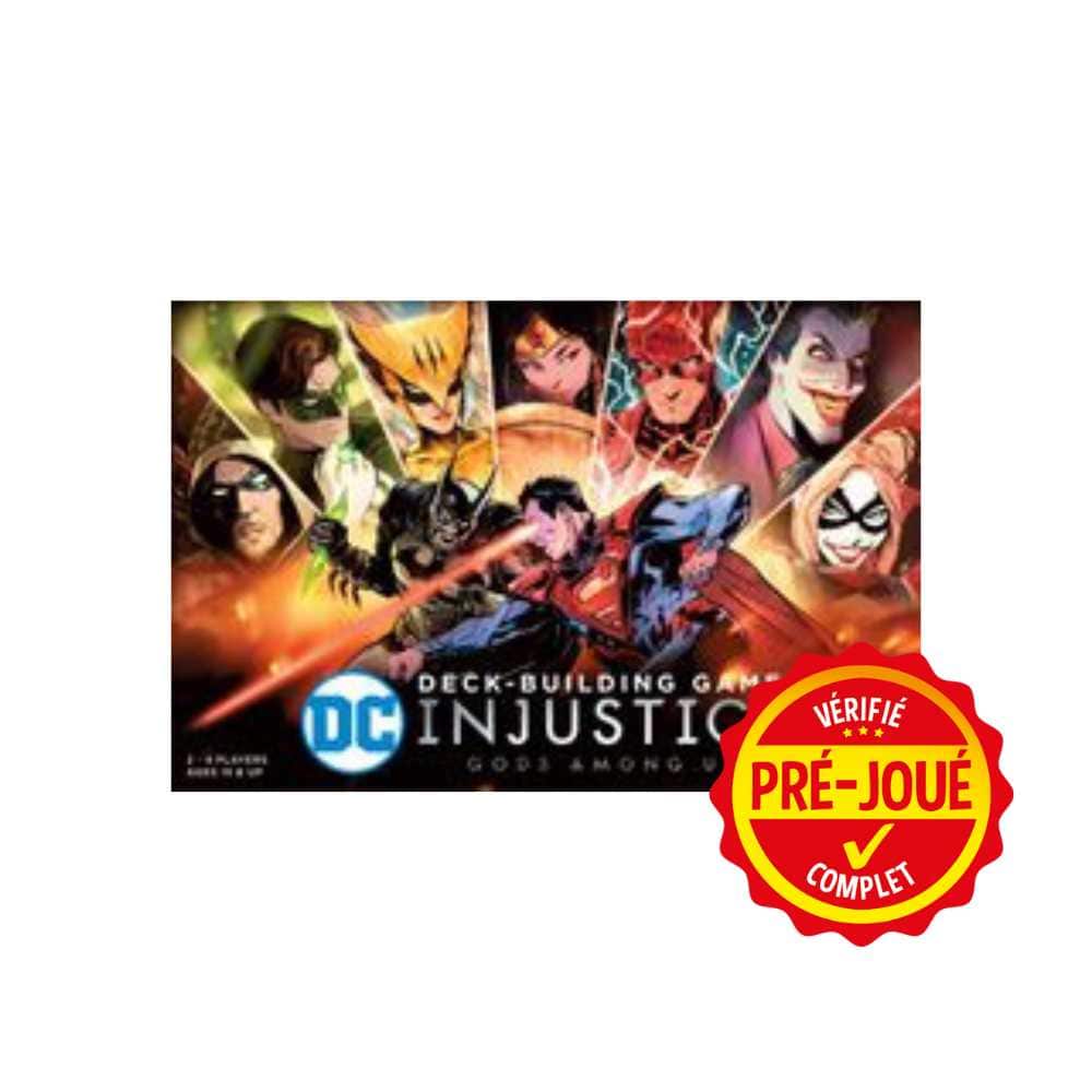 DC Deck-building game - Injustice (pré-joué) (EN) BAZAR - Bazar - Stratégie