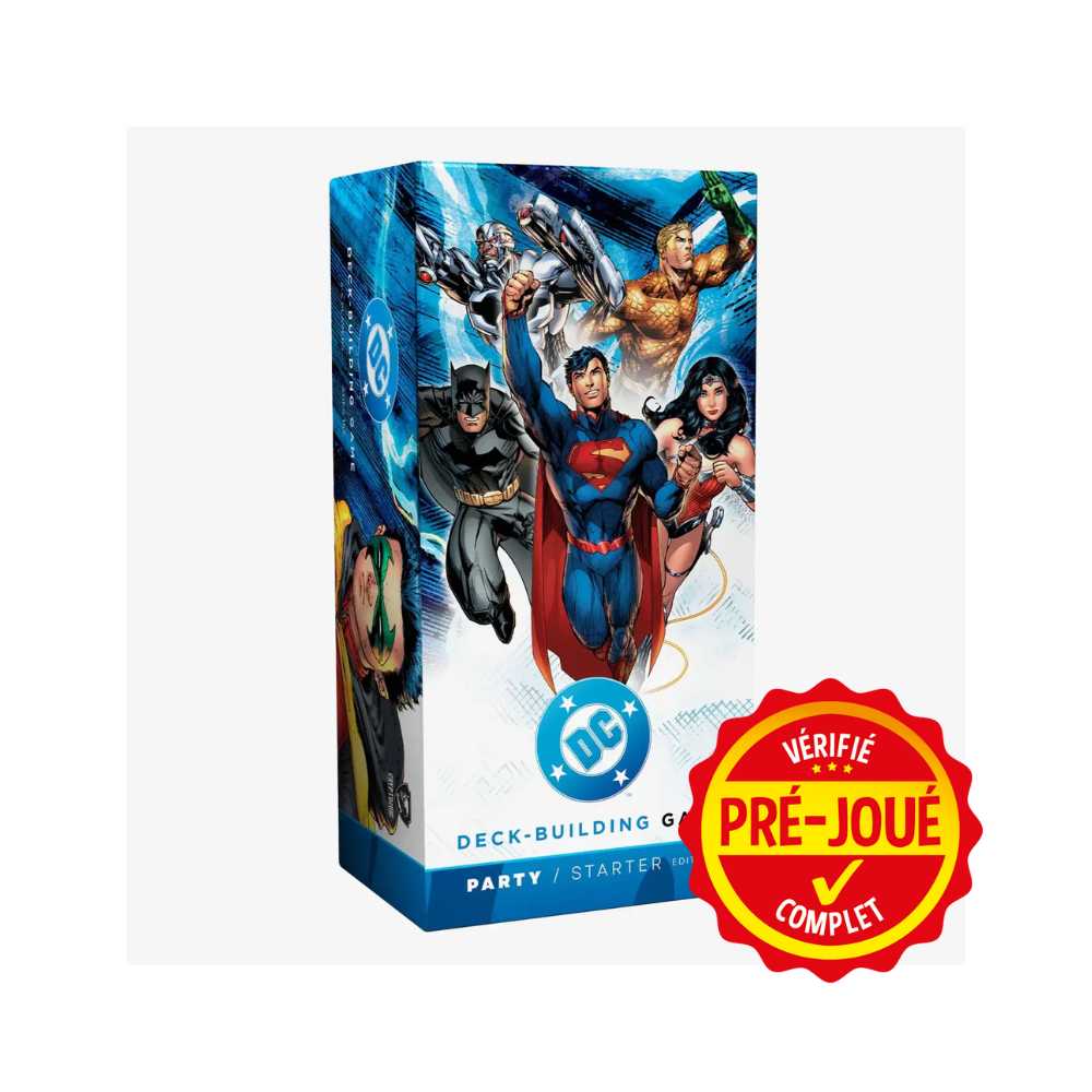 DC Deck-building game - Party / Starter edition (pré-joué) (EN) BAZAR - Bazar - Stratégie