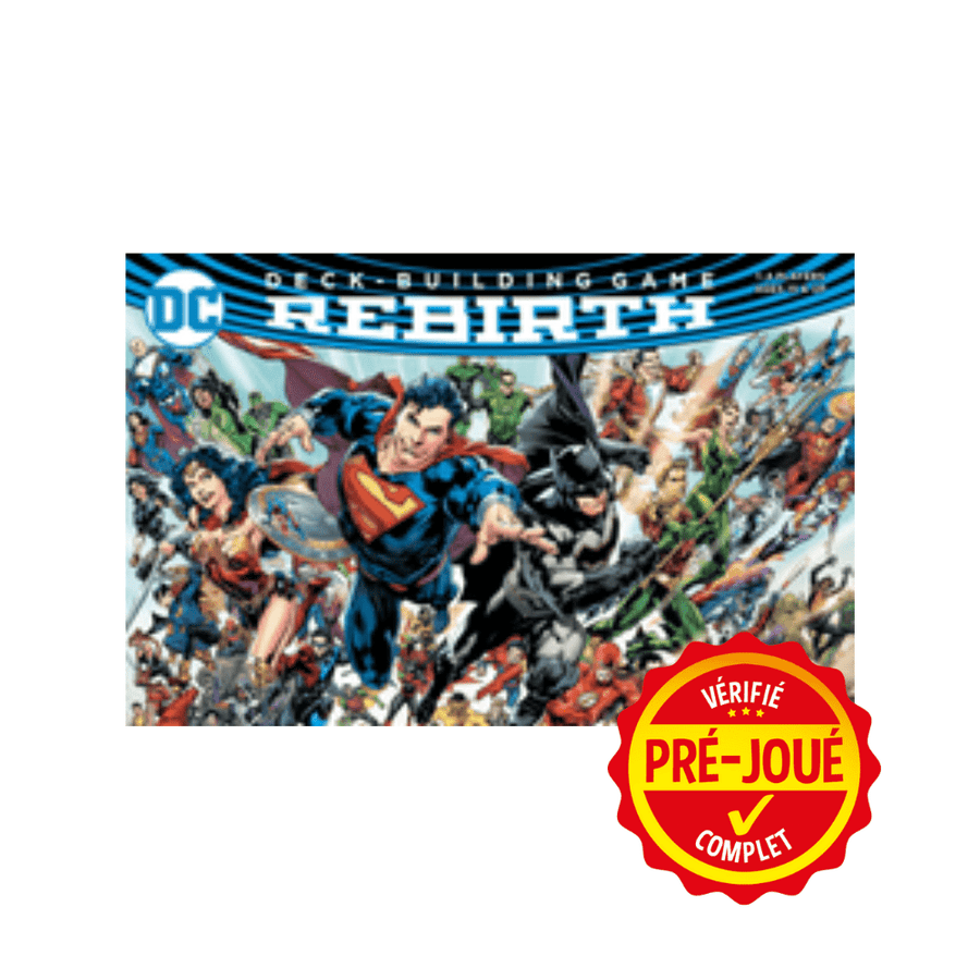 DC Deck-building game Rebirth (pré-joué) (EN) BAZAR - Bazar - Stratégie