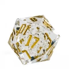 Dé 55mm D20: Boule de crystal JEUX - Dés et jeux de rôles - Dés - Dés polyédriques