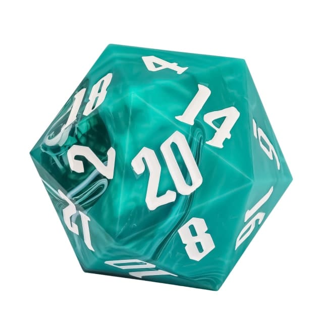 Dé 55mm D20: Chaleur de sable JEUX - Dés et jeux de rôles - Dés - Dés polyédriques
