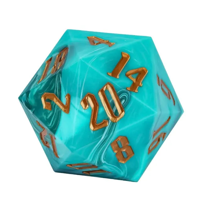 Dé 55mm D20: Fancy Schmancy JEUX - Dés et jeux de rôles - Dés - Dés polyédriques