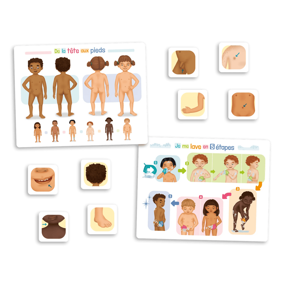 De la tête aux pieds! (FR) JEUX - Éducatif