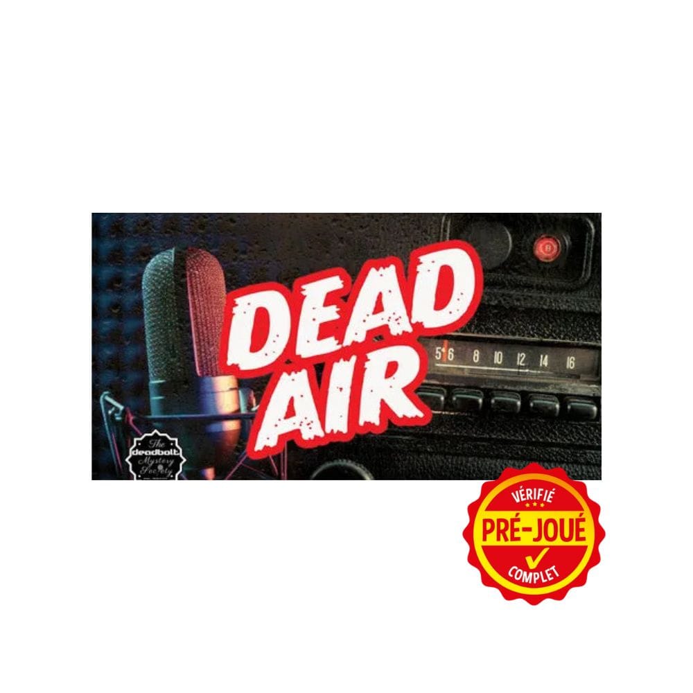 Dead Air (pré-joué) (EN) BAZAR - Bazar - COOP