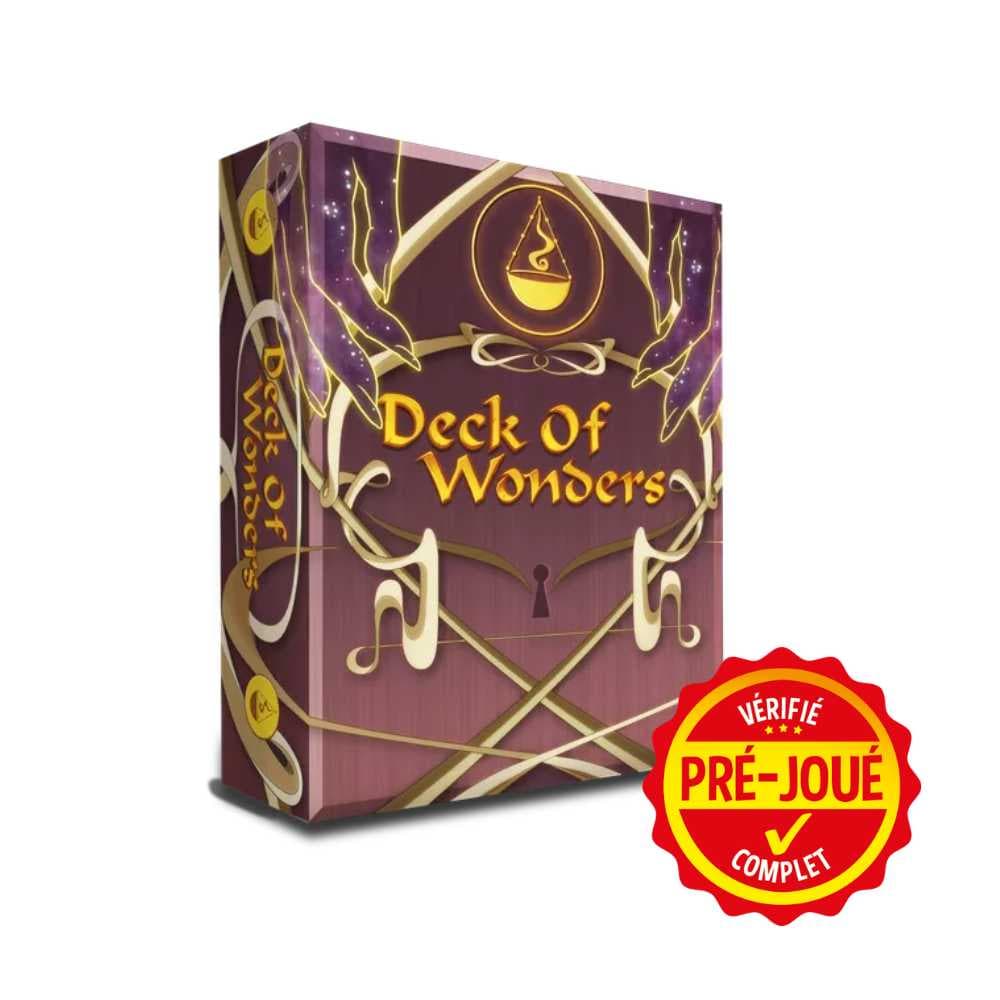 Deck of wonders (pré-joué) (EN) BAZAR - Bazar - Stratégie