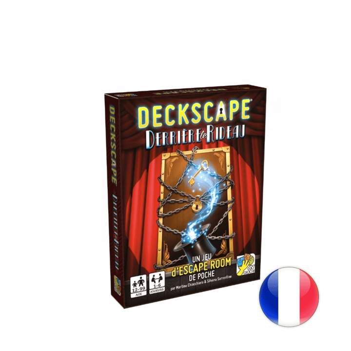 Deckscape 5: Derrière le rideau (FR) JEUX - Détective & - Évasion