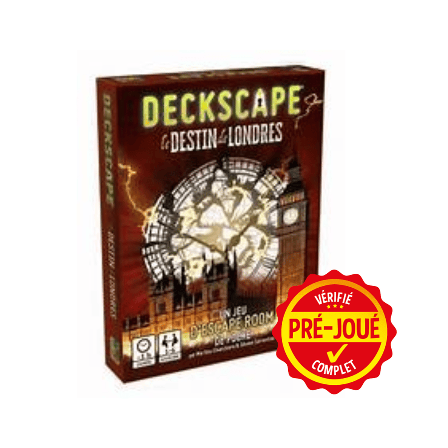 Deckscape le destin de Londres (pré-joué) (FR) BAZAR - Bazar - COOP