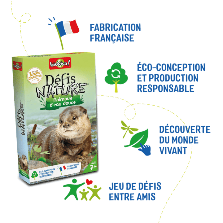 Défis Nature / Animaux d'eau douce (FR) JEUX - Éducatif