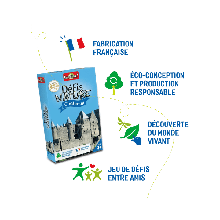 Défis Nature - Chateaux (FR) JEUX - Éducatif
