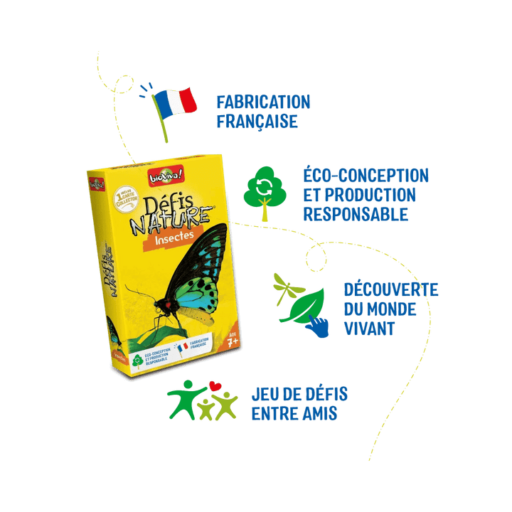 Défis Nature / Insectes (FR) JEUX - Éducatif