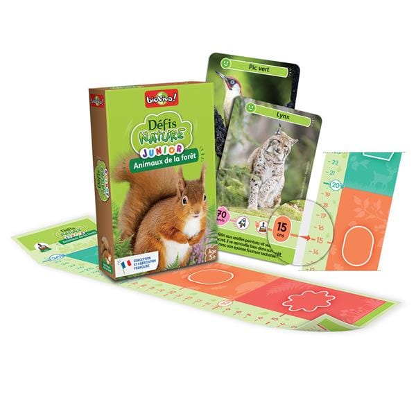 Défis Nature Junior / Animaux de la forêt (FR) JEUX - Éducatif