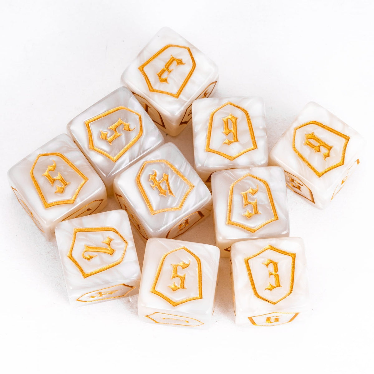 Dés 12D6: Bouclier de bénédiction JEUX - Dés et jeux de rôles - Dés - Dés standards