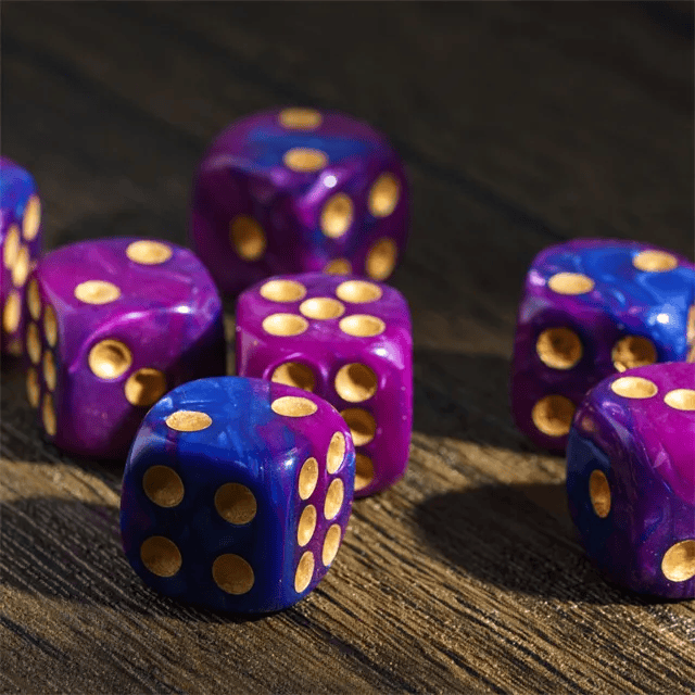 Dés 12D6: Éclats de fortune JEUX - Dés et jeux de rôles - Dés - Dés polyédriques