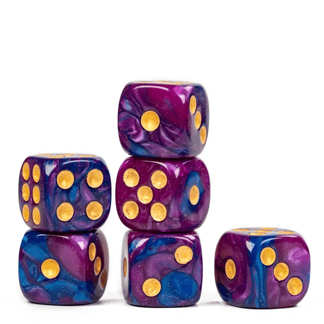 Dés 12D6: Éclats de fortune JEUX - Dés et jeux de rôles - Dés - Dés polyédriques