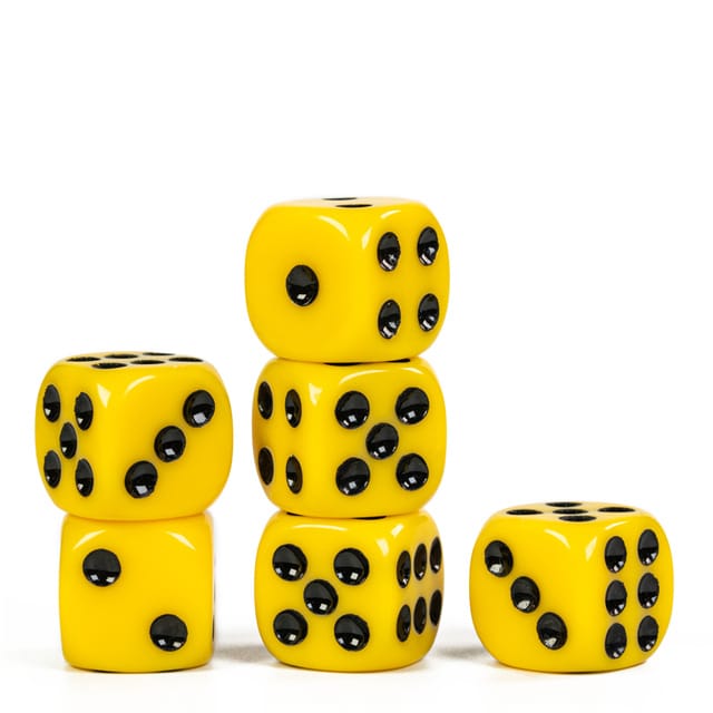 Dés 12D6: Rayon de chance JEUX - Dés et jeux de rôles - Dés - Dés standards