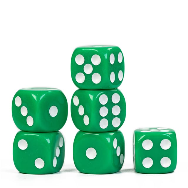 Dés 12D6: Signe favorable JEUX - Dés et jeux de rôles - Dés - Dés standards