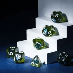 Dés 7D: 50 nuances de fougères JEUX - Dés et jeux de rôles - Dés - Dés polyédriques
