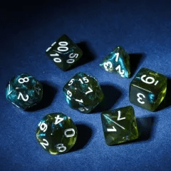 Dés 7D: 50 nuances de fougères JEUX - Dés et jeux de rôles - Dés - Dés polyédriques