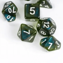 Dés 7D: 50 nuances de fougères JEUX - Dés et jeux de rôles - Dés - Dés polyédriques