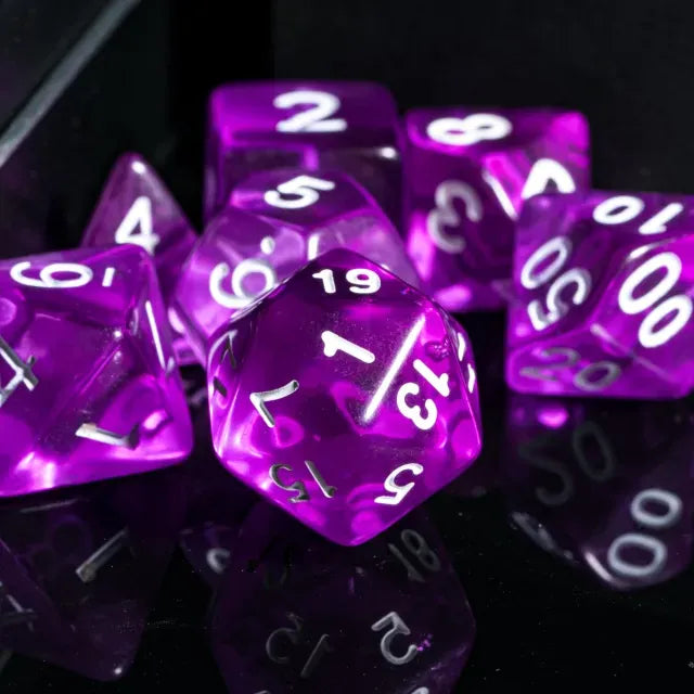 Dés 7D: À la dérive JEUX - Dés et jeux de rôles - Dés - Dés polyédriques