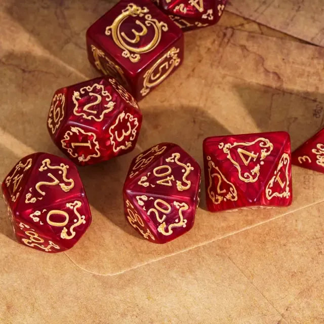 Dés 7D: Baptême de feu JEUX - Dés et jeux de rôles - Dés - Dés polyédriques