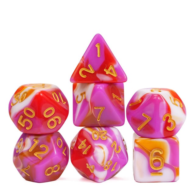 Dés 7D: Cirque de Grimaldi JEUX - Dés et jeux de rôles - Dés - Dés polyédriques