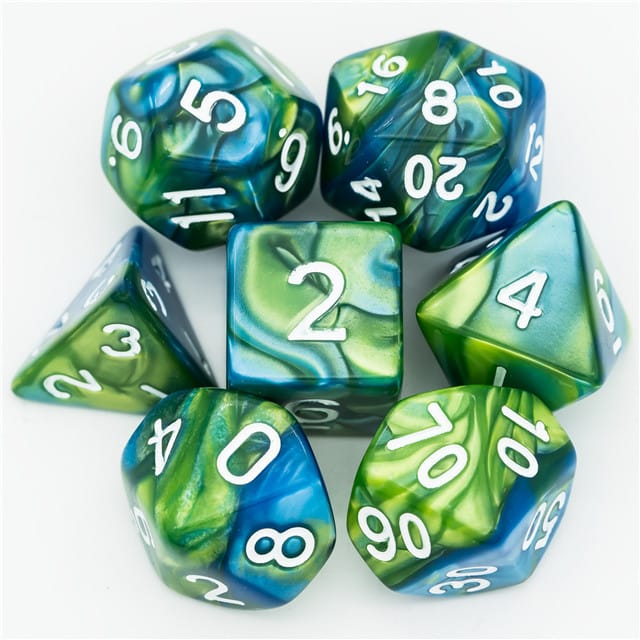 Dés 7D: Couronne de Varech JEUX - Dés et jeux de rôles - Dés - Dés polyédriques