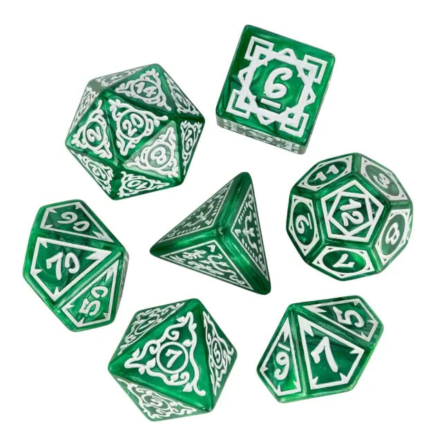 Dés 7D: Druids Grove - B JEUX - Dés et jeux de rôles - Dés - Dés polyédriques