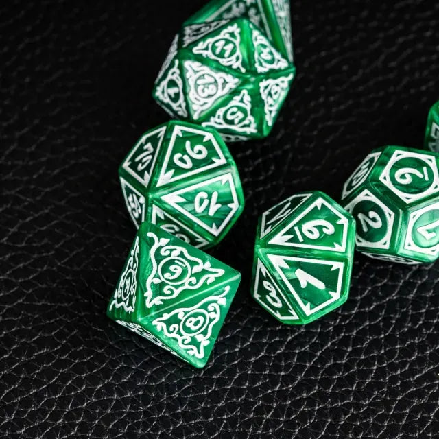Dés 7D: Druids Grove - B JEUX - Dés et jeux de rôles - Dés - Dés polyédriques